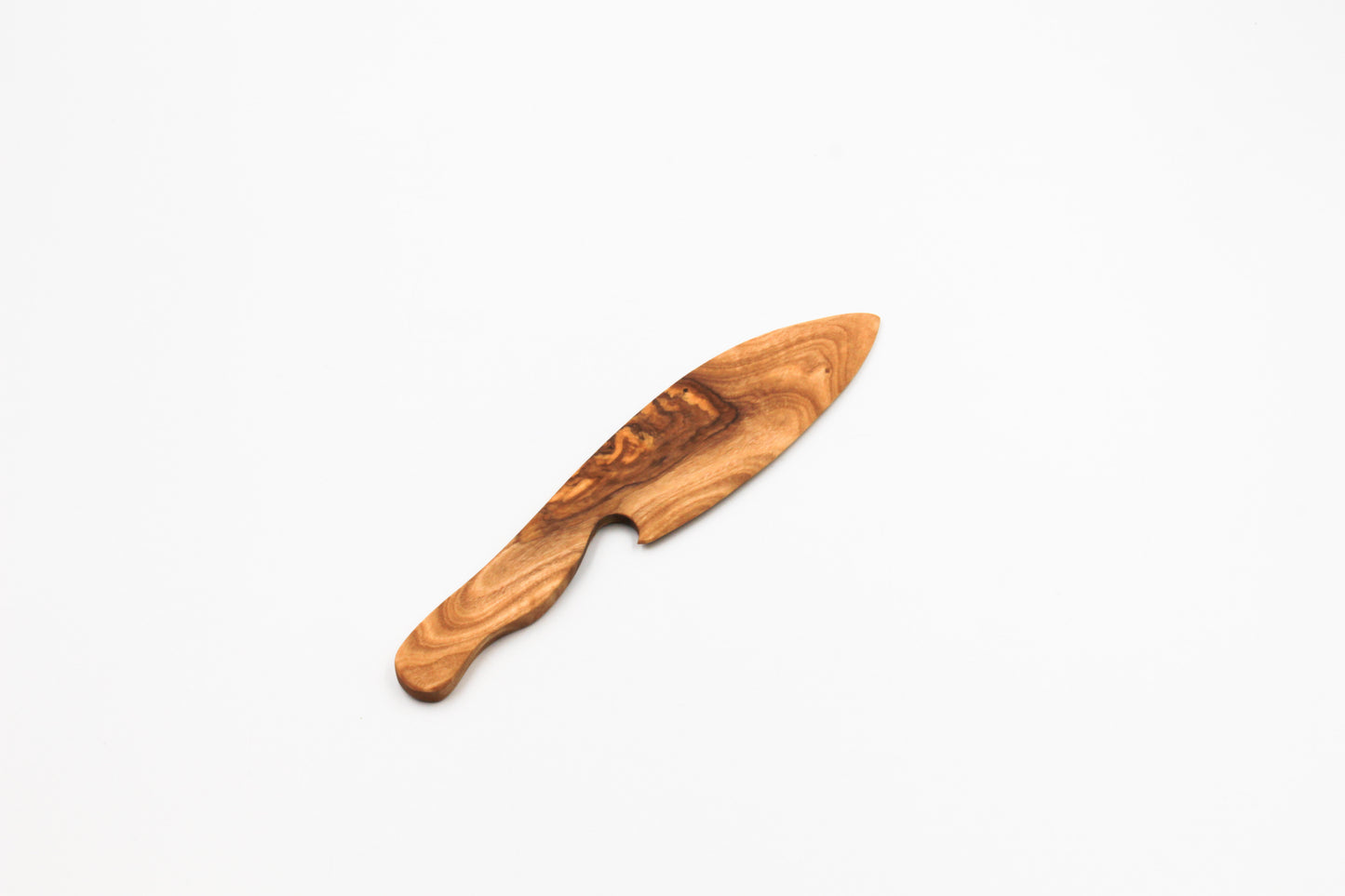 Olive wood butter knife