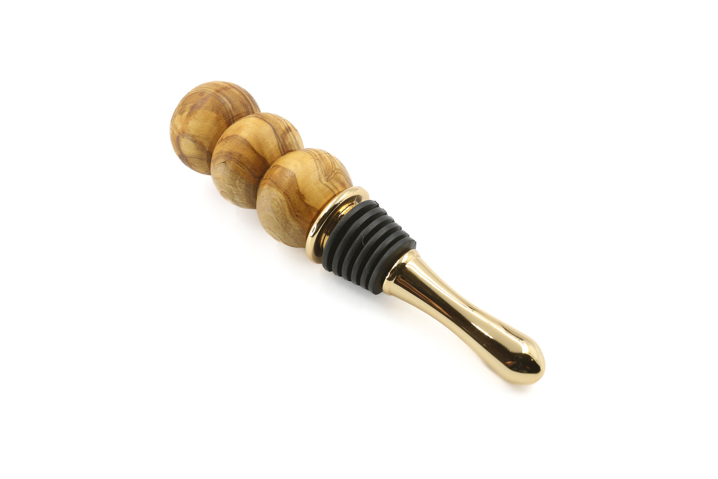 Unique olive wood wine cork for sealing your favorite bottle