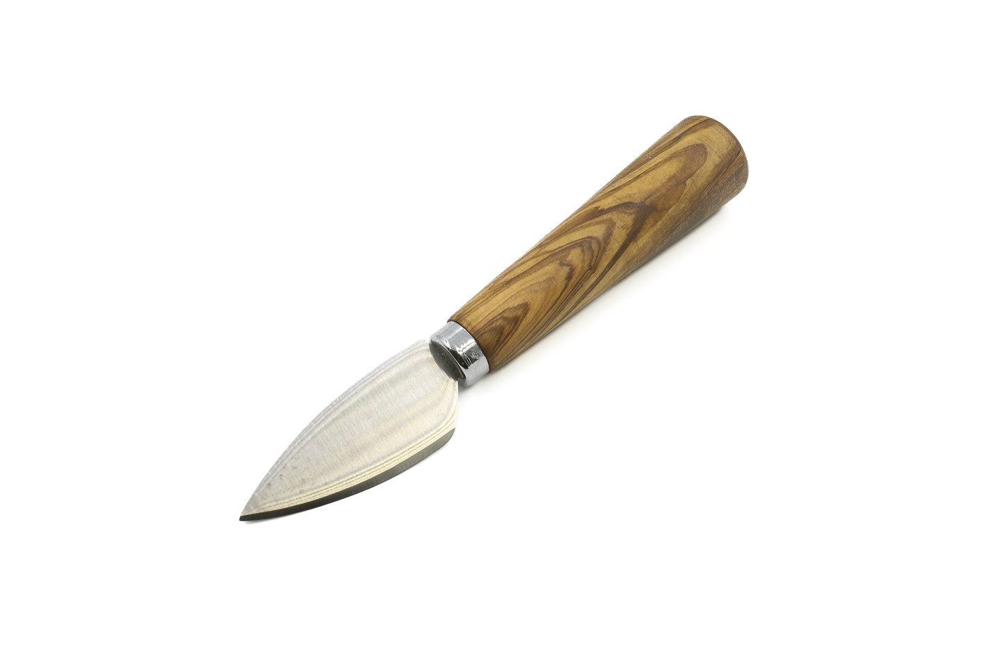 Eco-friendly cheese knife set made from olive wood, offering 7 different shapes