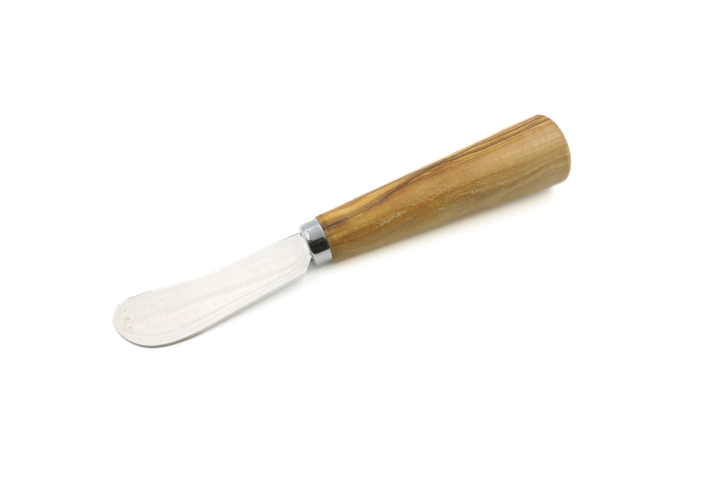 Elegant olive wood cheese cutlery set