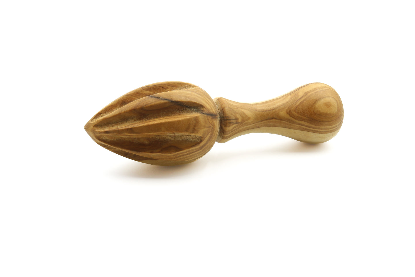 Rustic olive wood lemon reamer for your kitchen
