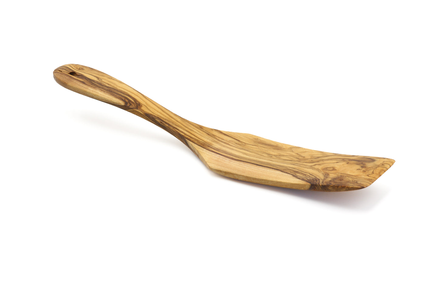 Durable and stylish olive wood pan flipper
