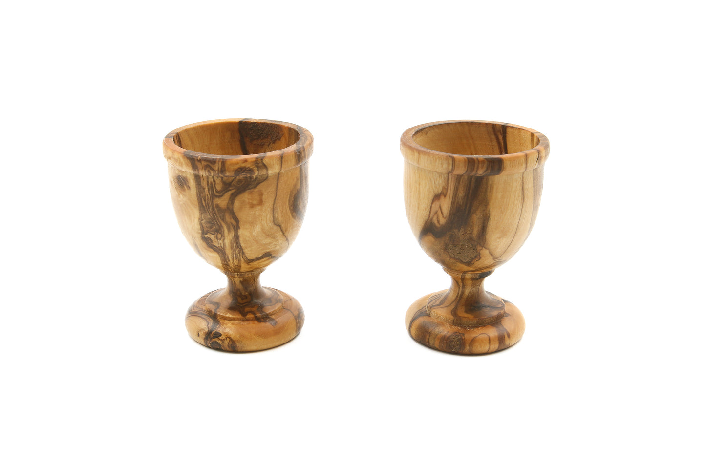 Unique olive wood egg holder for your morning eggs