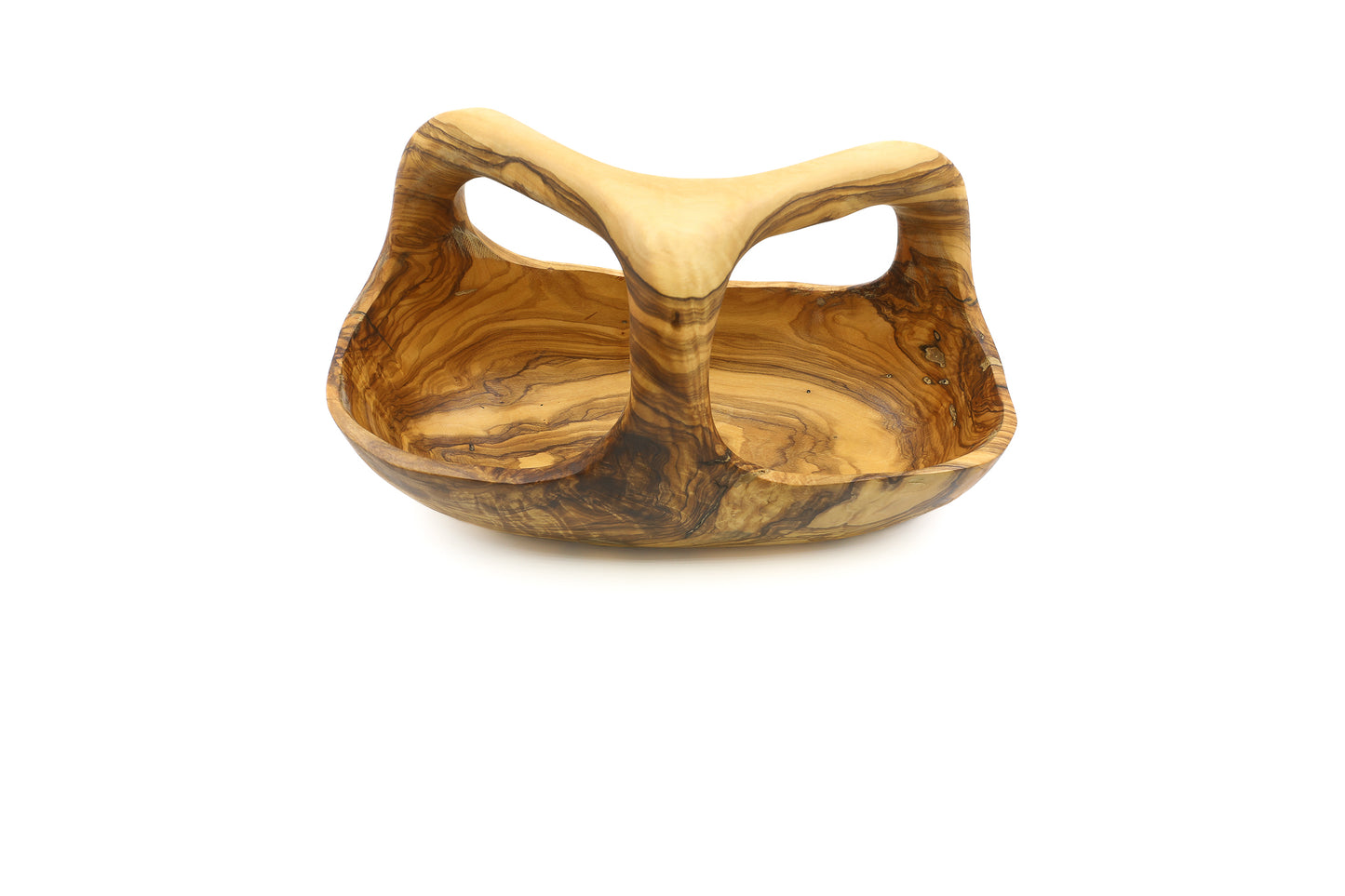 Olive Wood Fruit Carrier