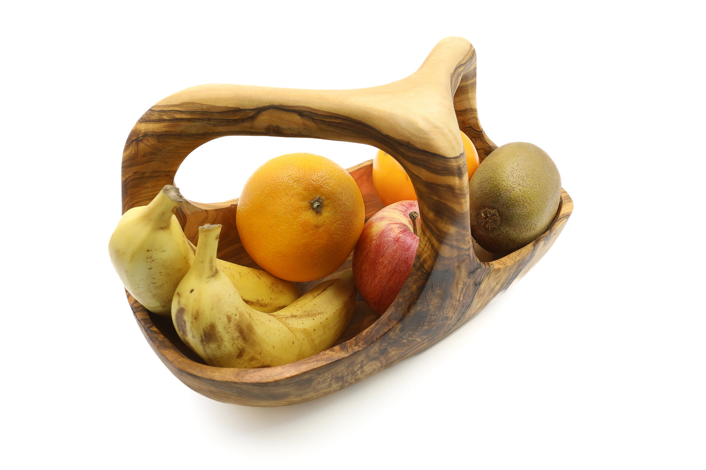 Olive Wood Fruit Caddy