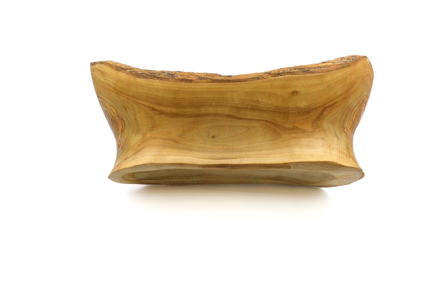 Olive Wood Fruit Presentation Dish