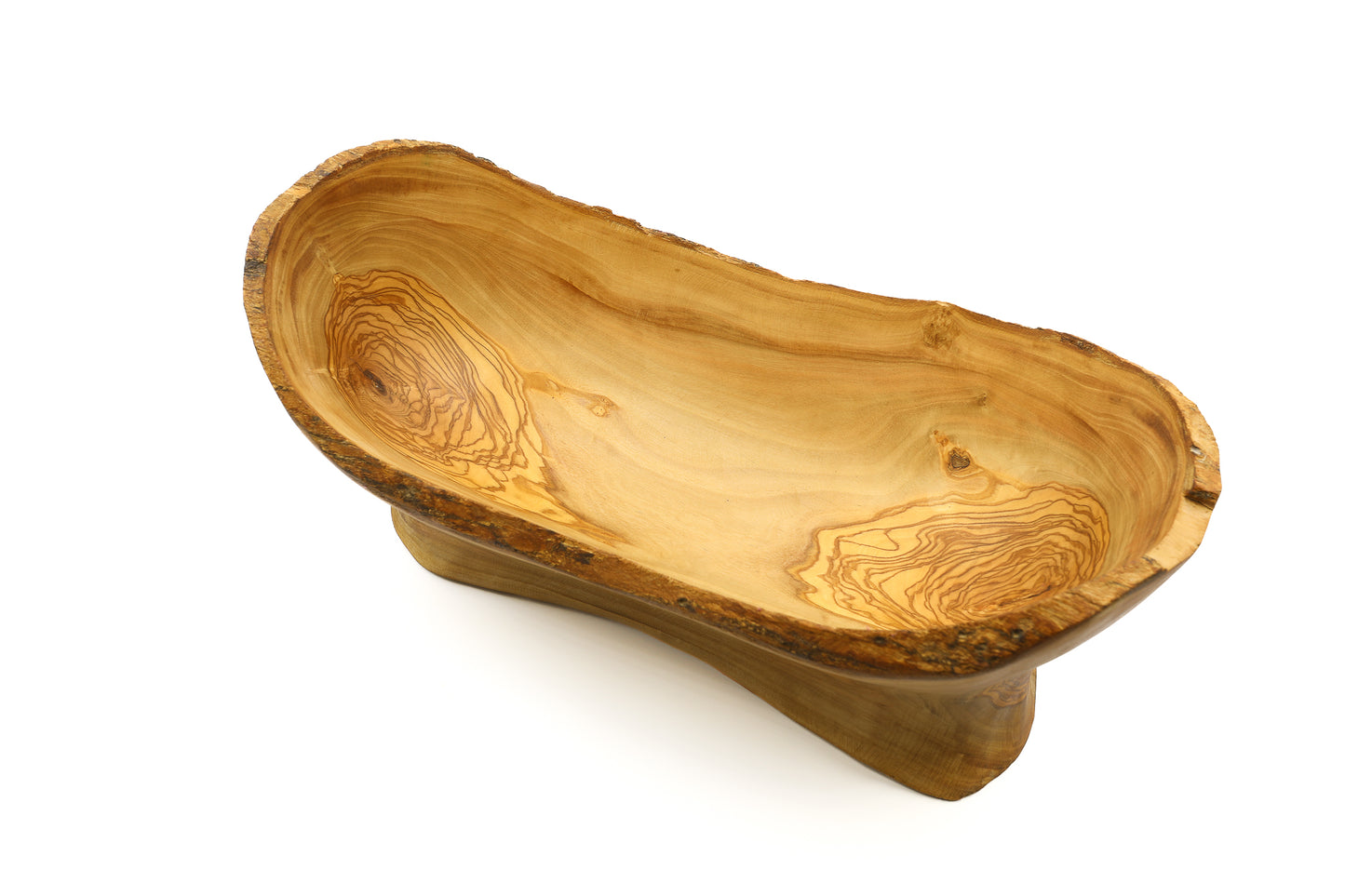 Olive Wood Fruit Server