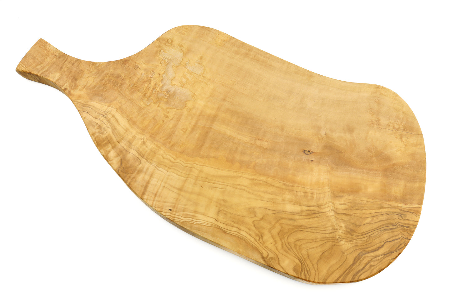Handcrafted Olive Wood Cutting Board: Beef Thigh Shaped with Irregular Beauty