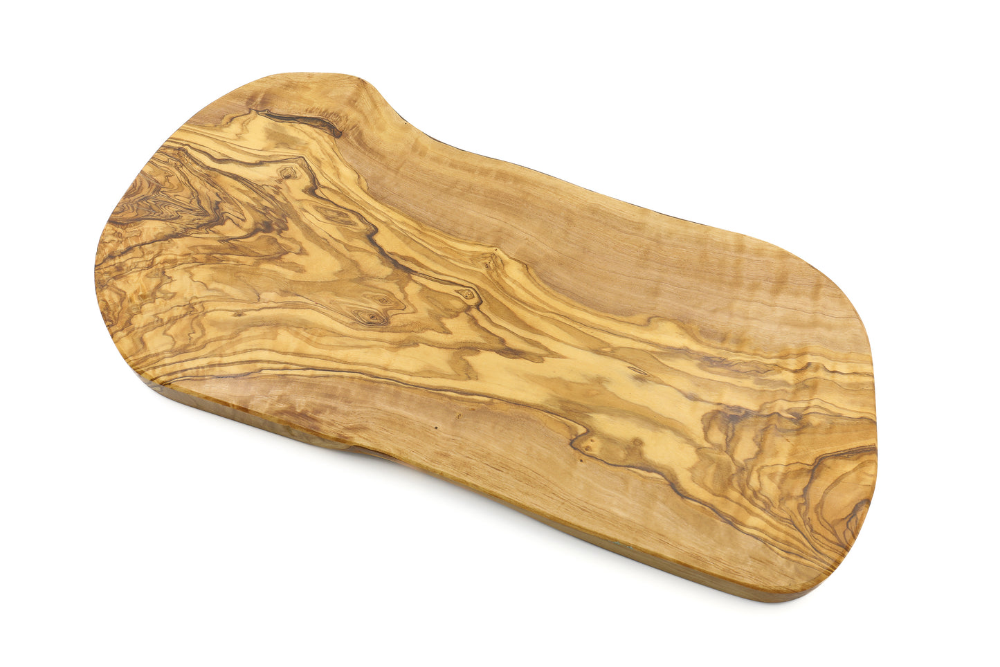 Artisanal Olive Wood Cutting Board - Embracing an Organic and Rustic Form