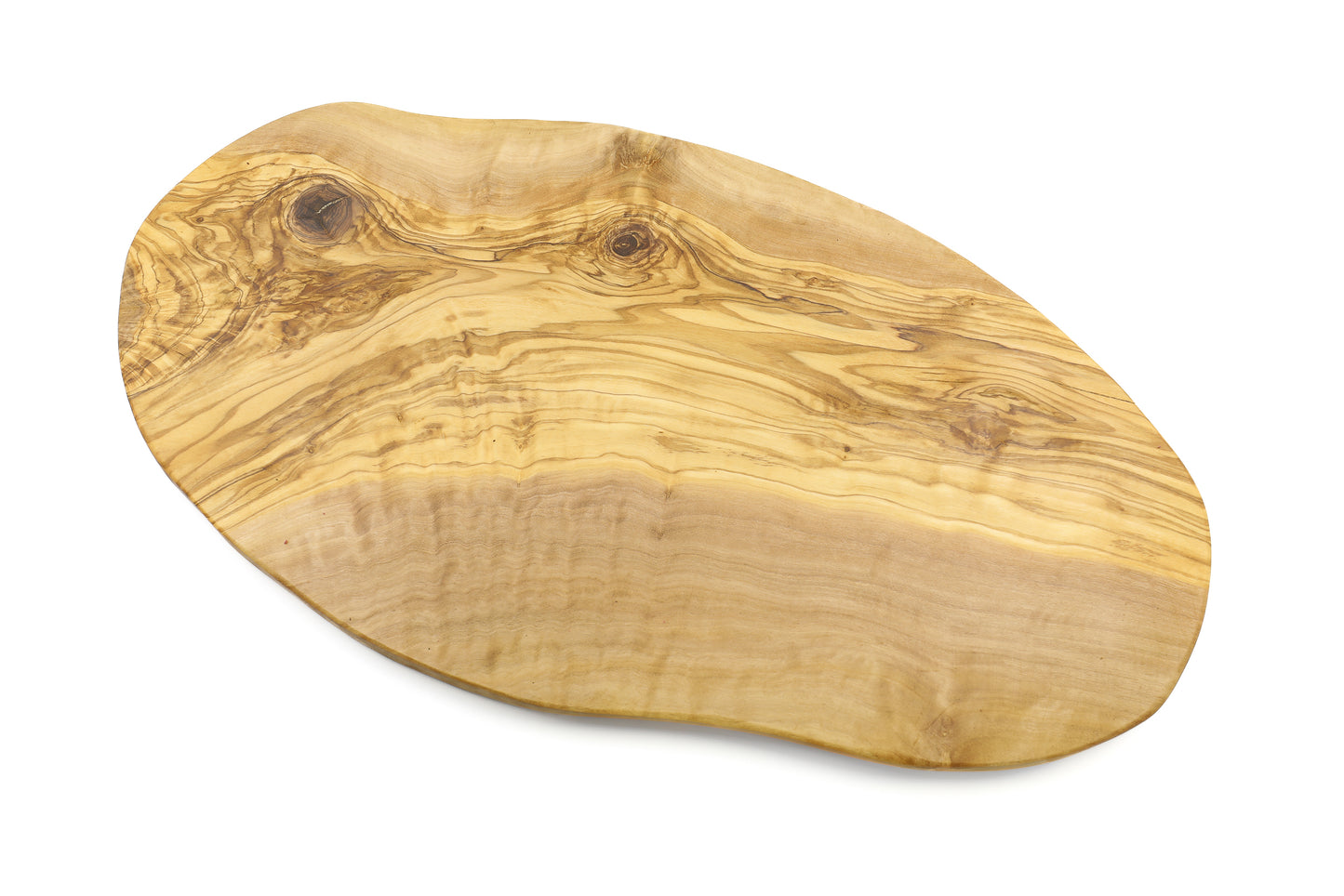 Hand-finished olive wood kitchen utensil for creative culinary endeavors