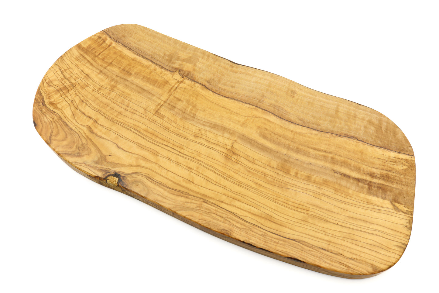 Artisan-crafted olive wood kitchen tool for a unique cutting experience
