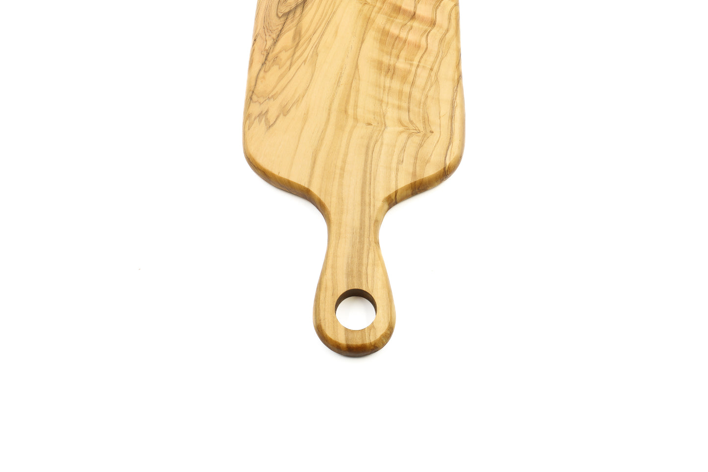 Eco-friendly cutting board made from olive wood, designed for versatility