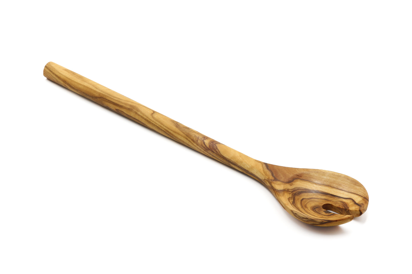 Olive wood Scandinavian tableware salad serving fork