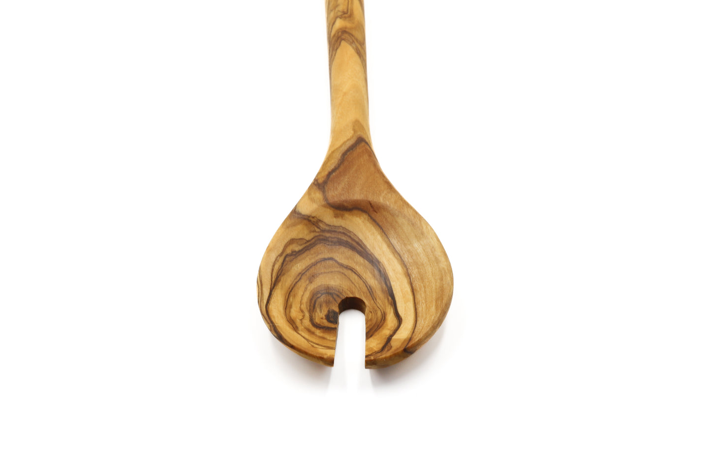 Olive wood Nordic cuisine salad serving fork