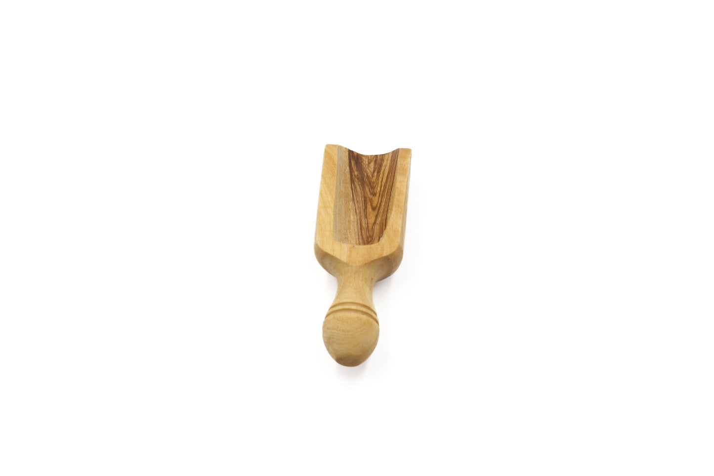 Olive wood measuring utensils: scoops and spoons