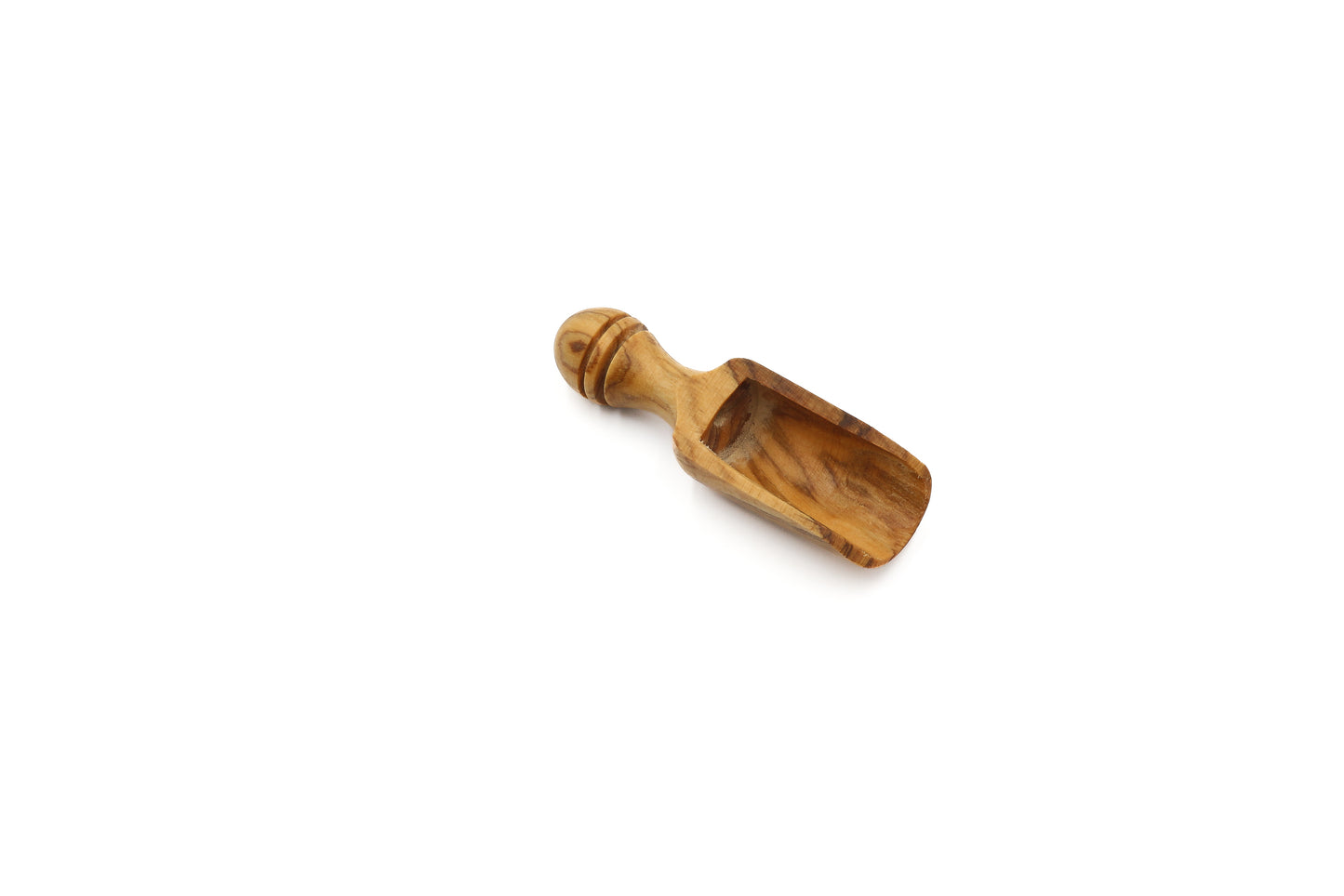 Measuring made elegant with olive wood scoops and spoons