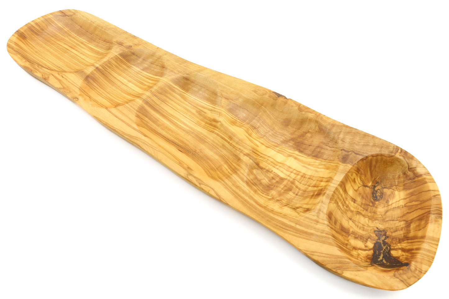 Vintage-style wooden tray for stylish appetizer presentation