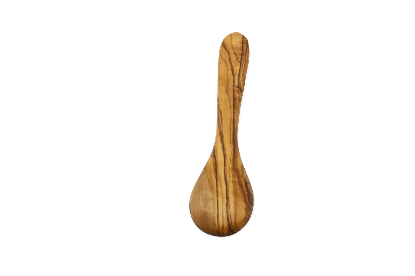 Olive wood little serving implement