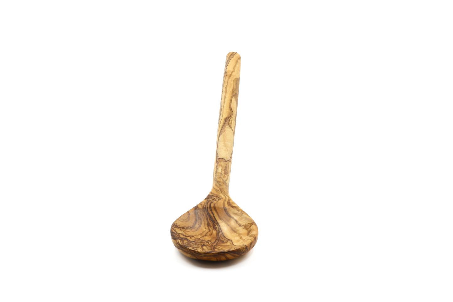 Olive wood stirring, mixing, and cooking spoon