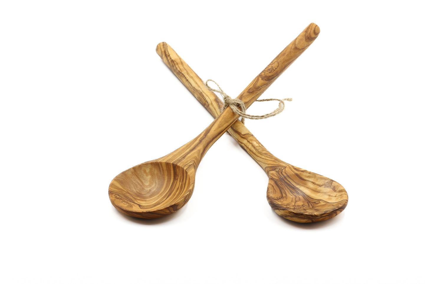 Experience the natural beauty of olive wood with this versatile spoon