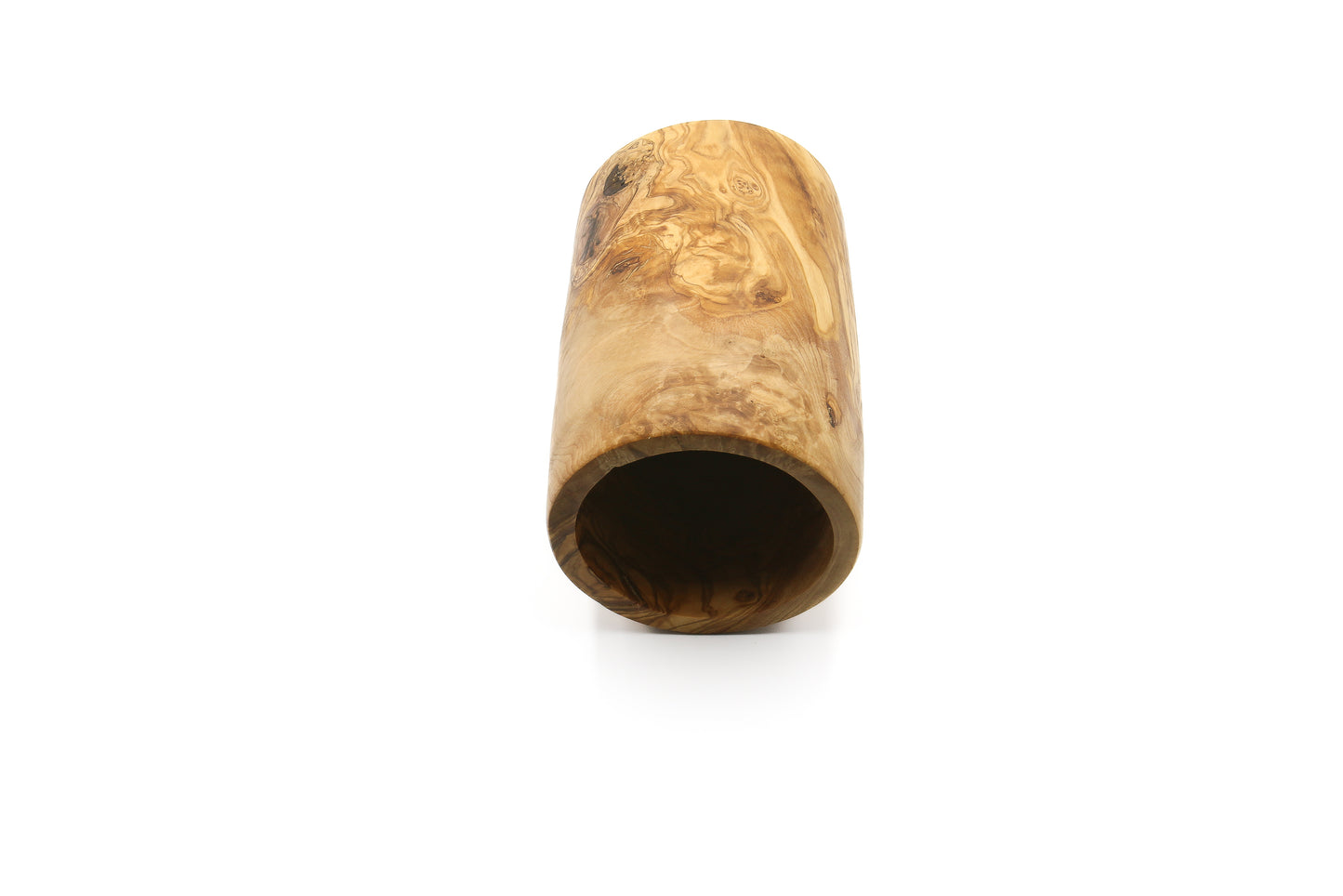 Timeless olive wood container for your cooking tools