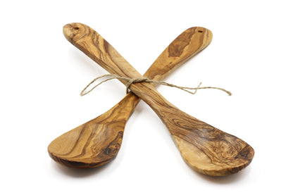 Enhance your cooking experience with this olive wood spoon