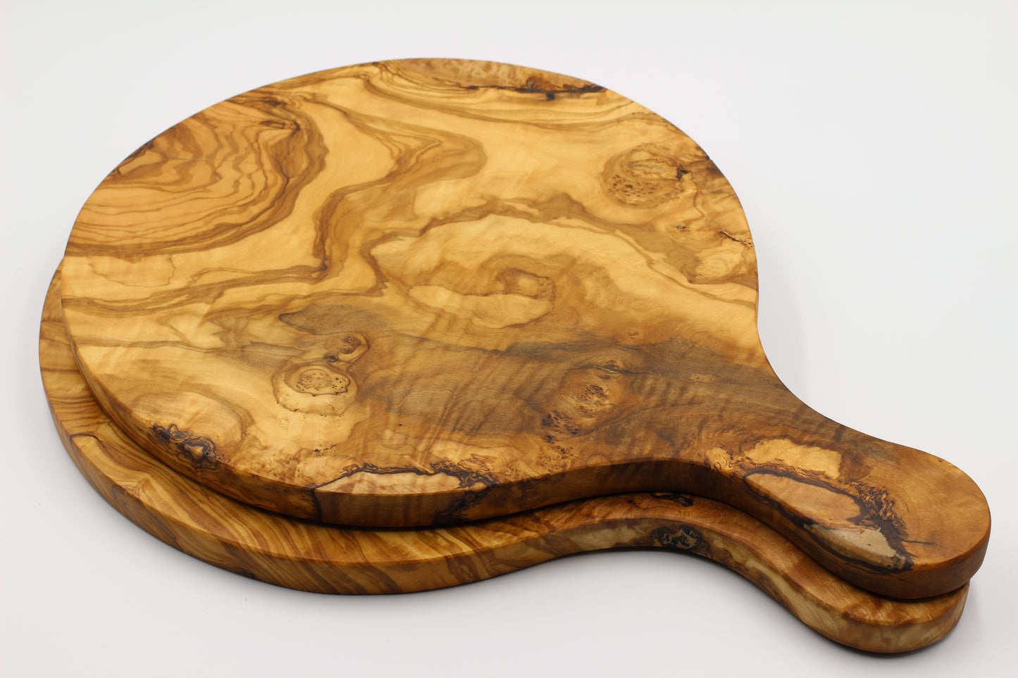 Olivewood pizza serving board