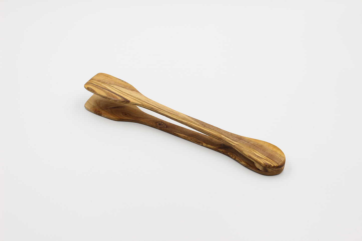 Rustic olive wood baguette bowl