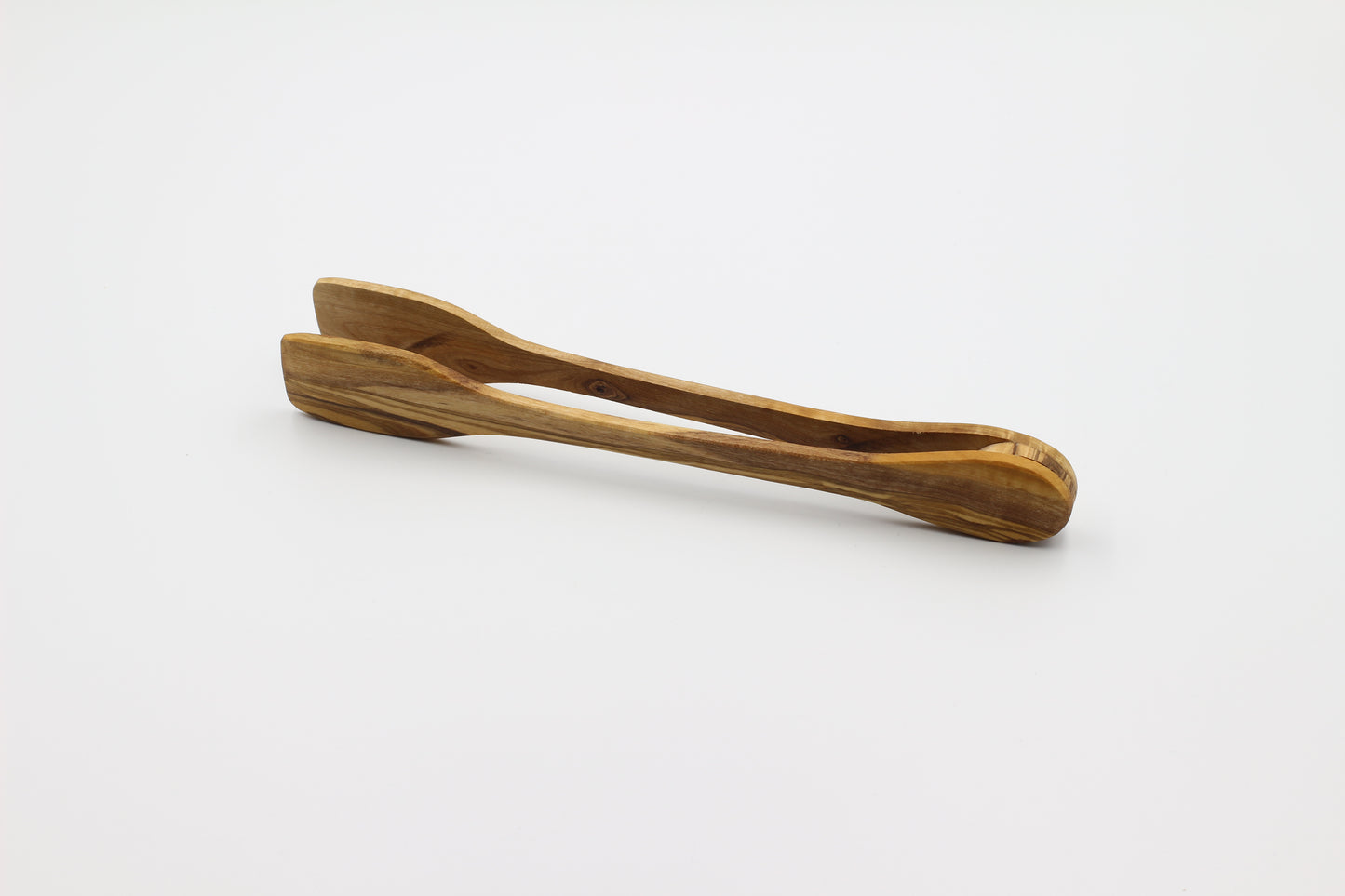 Rustic olive wood baguette bowl