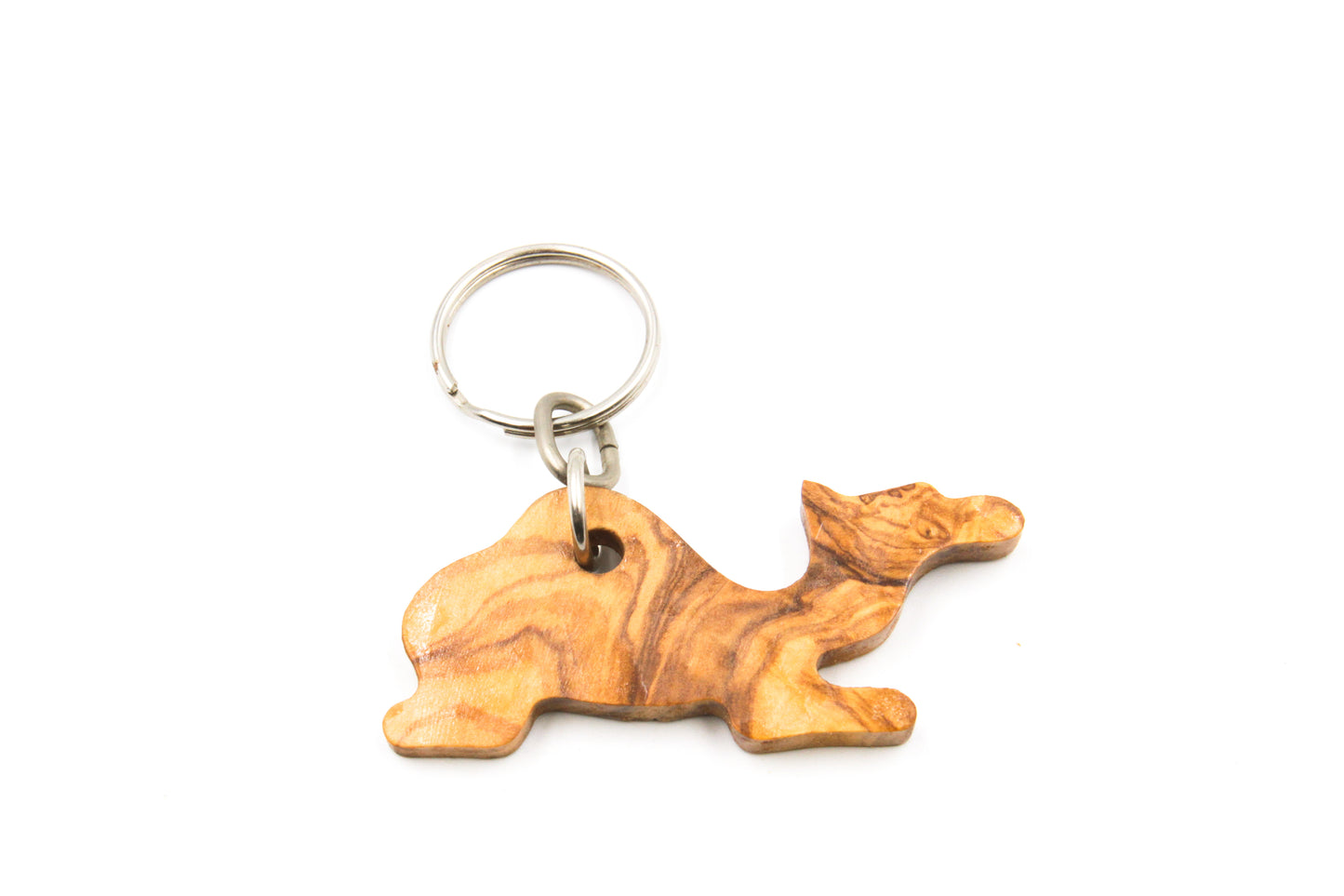 Olive wood key chain