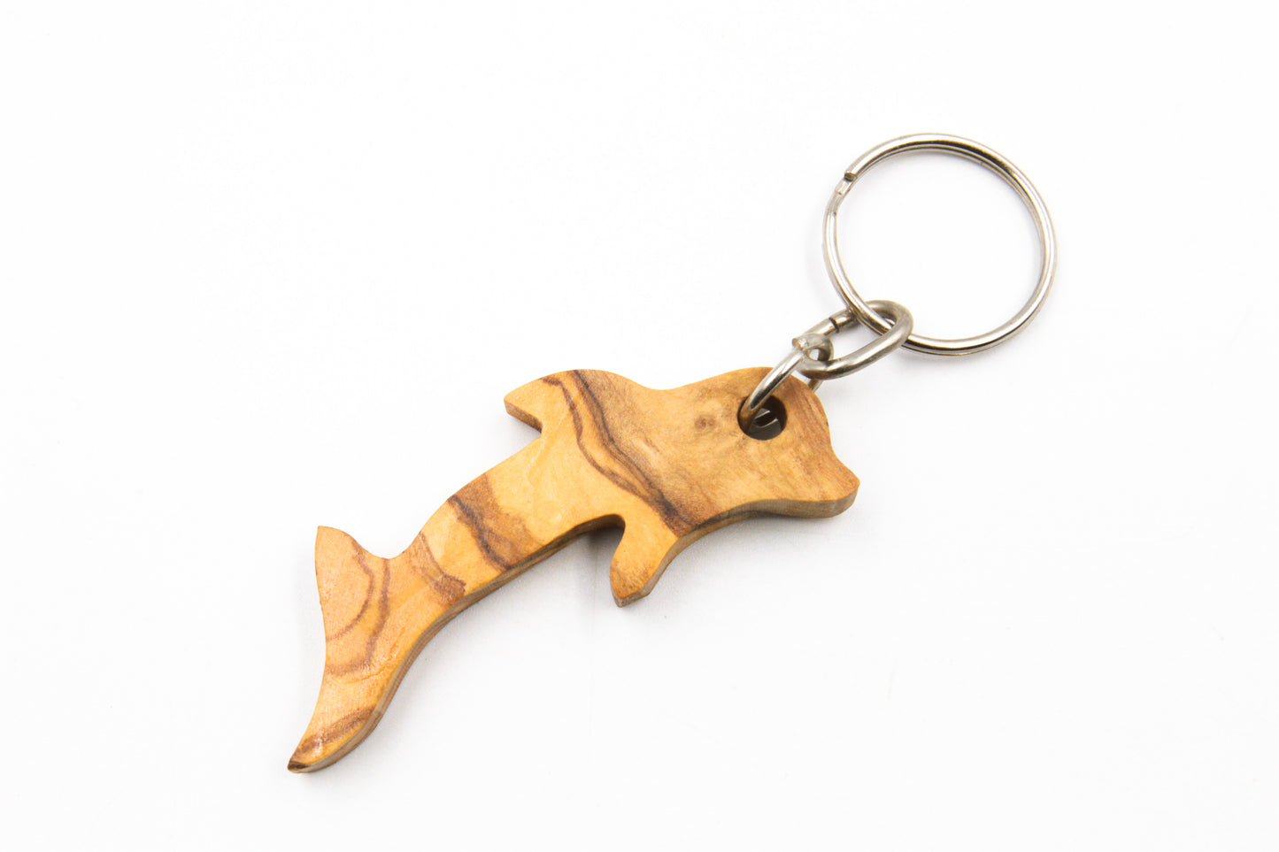 Olive wood key chain