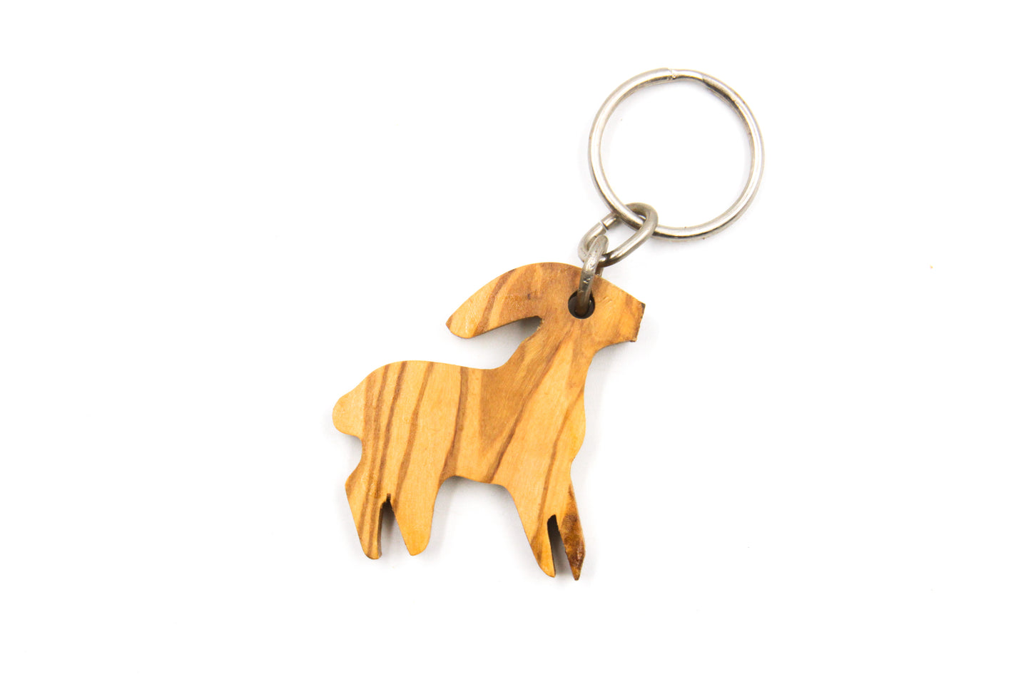 Olive wood key chain