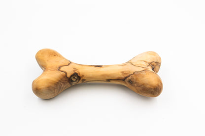 Olive Wood Dog Bone