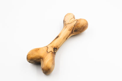 Olive Wood Dog Bone