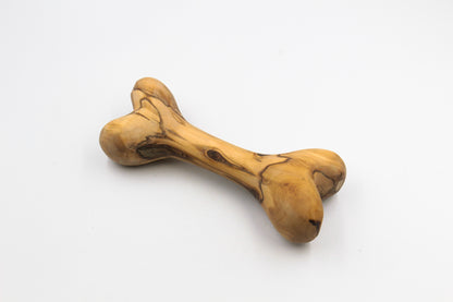 Olive Wood Dog Bone