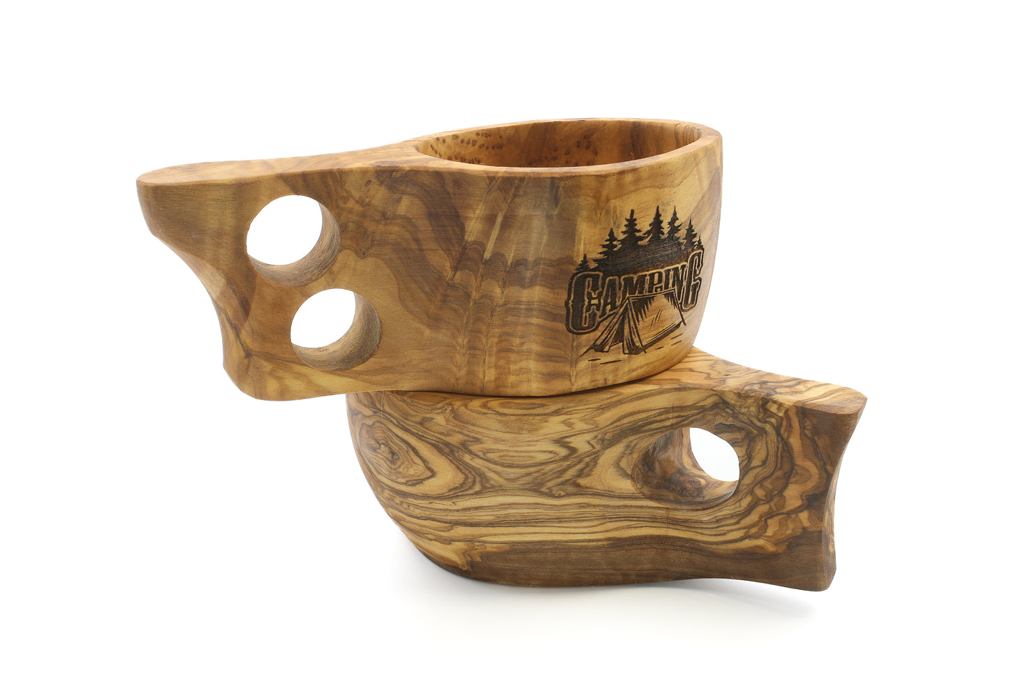 Eco-friendly wooden mug for enjoying your drinks