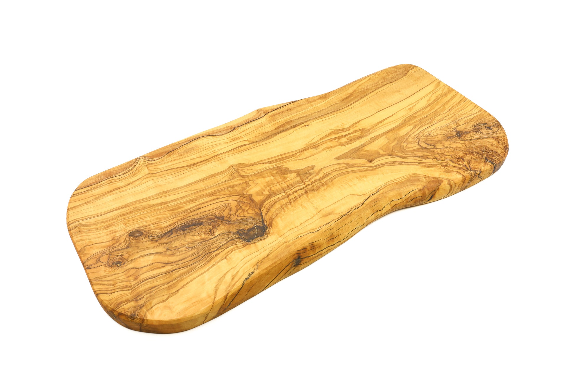 Premium olive wood board, oversized and perfect for kitchen tasks
