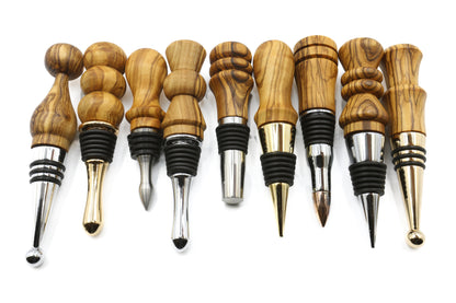 Olive wood wine cork that adds style to your collection