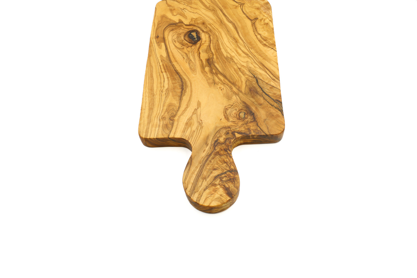 Olive wood platter for showcasing cheese