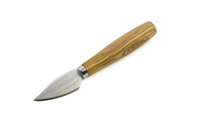Hand-finished olive wood cheese knives, perfect for cheese enthusiasts