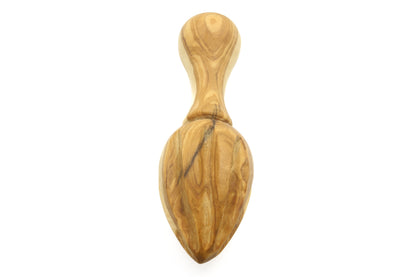 Unique olive wood kitchen tool for extracting citrus juice