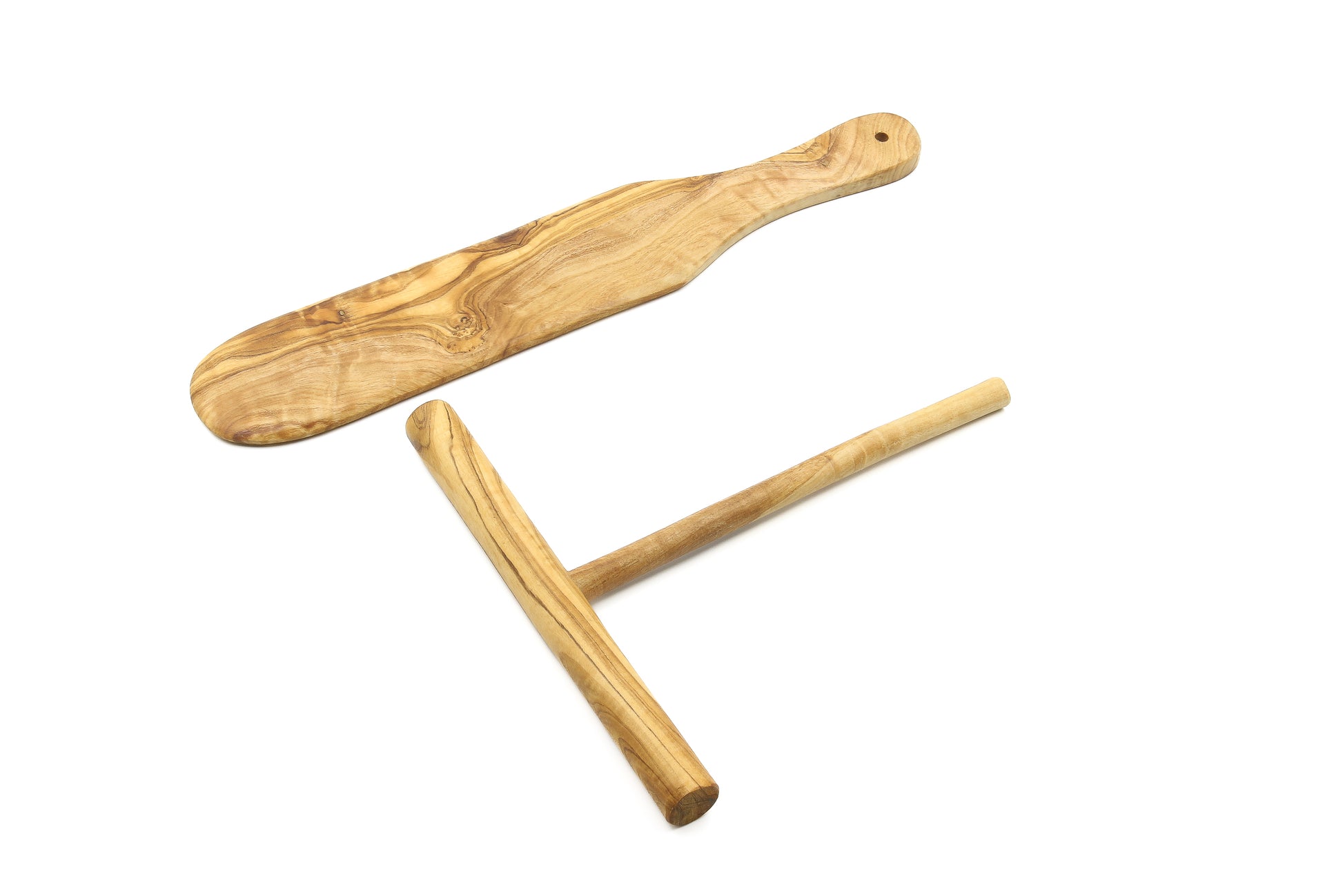 A stylish and sustainable Basic set crafted from natural olive wood