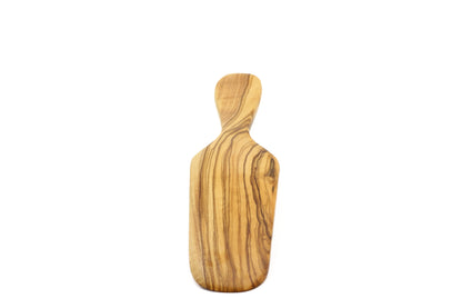 Olive wood utensil for flipping and serving in style
