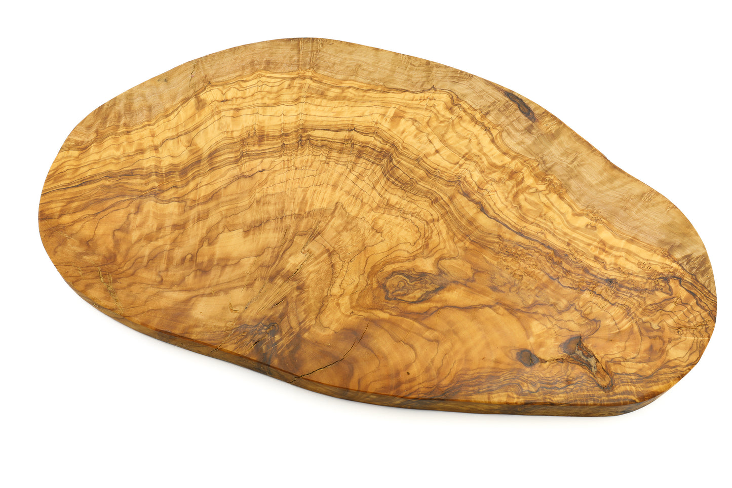 Handcrafted Olive Wood Chopping Board - Organic and Irregular in Design