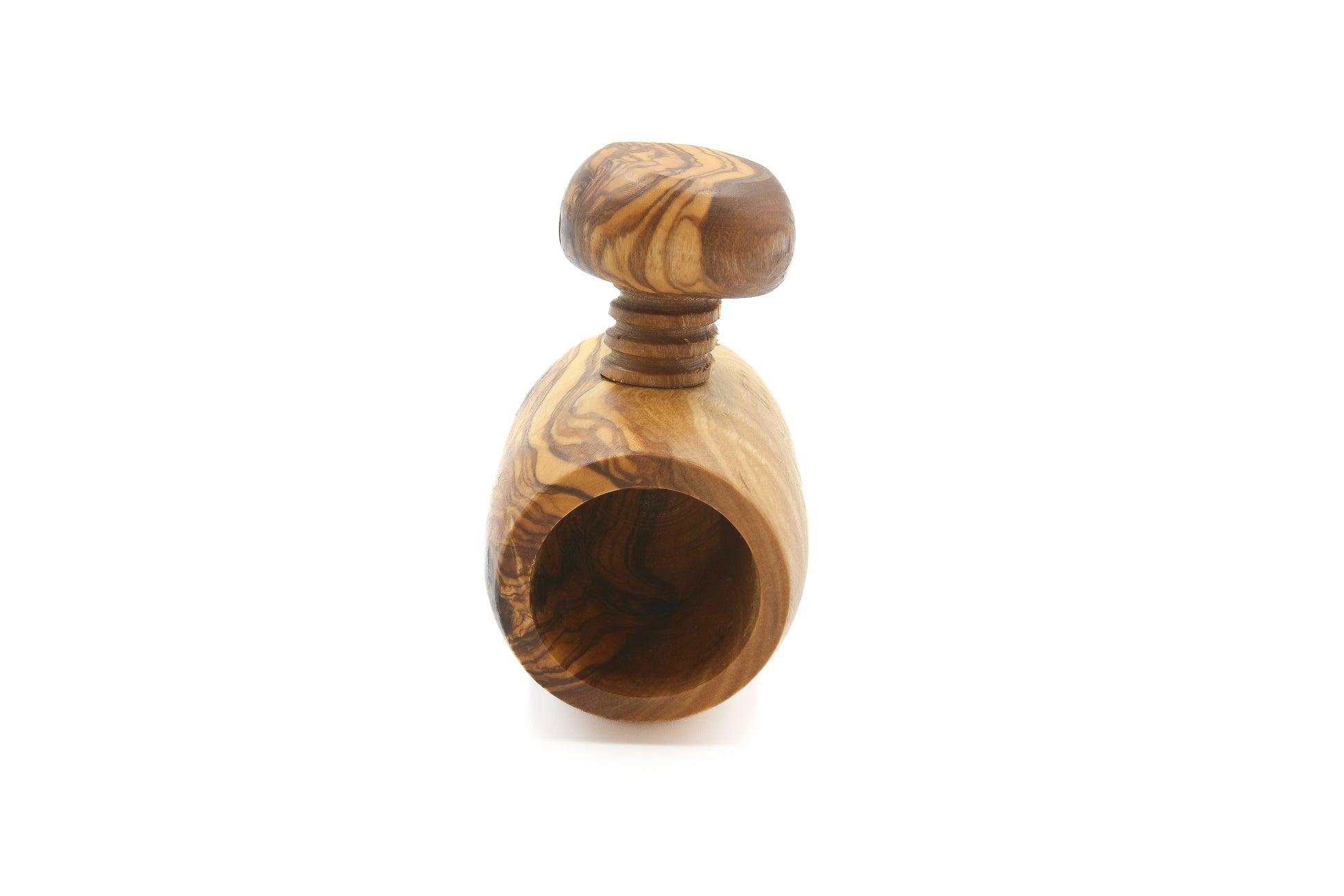 Rustic olive wood nutcracker for your kitchen