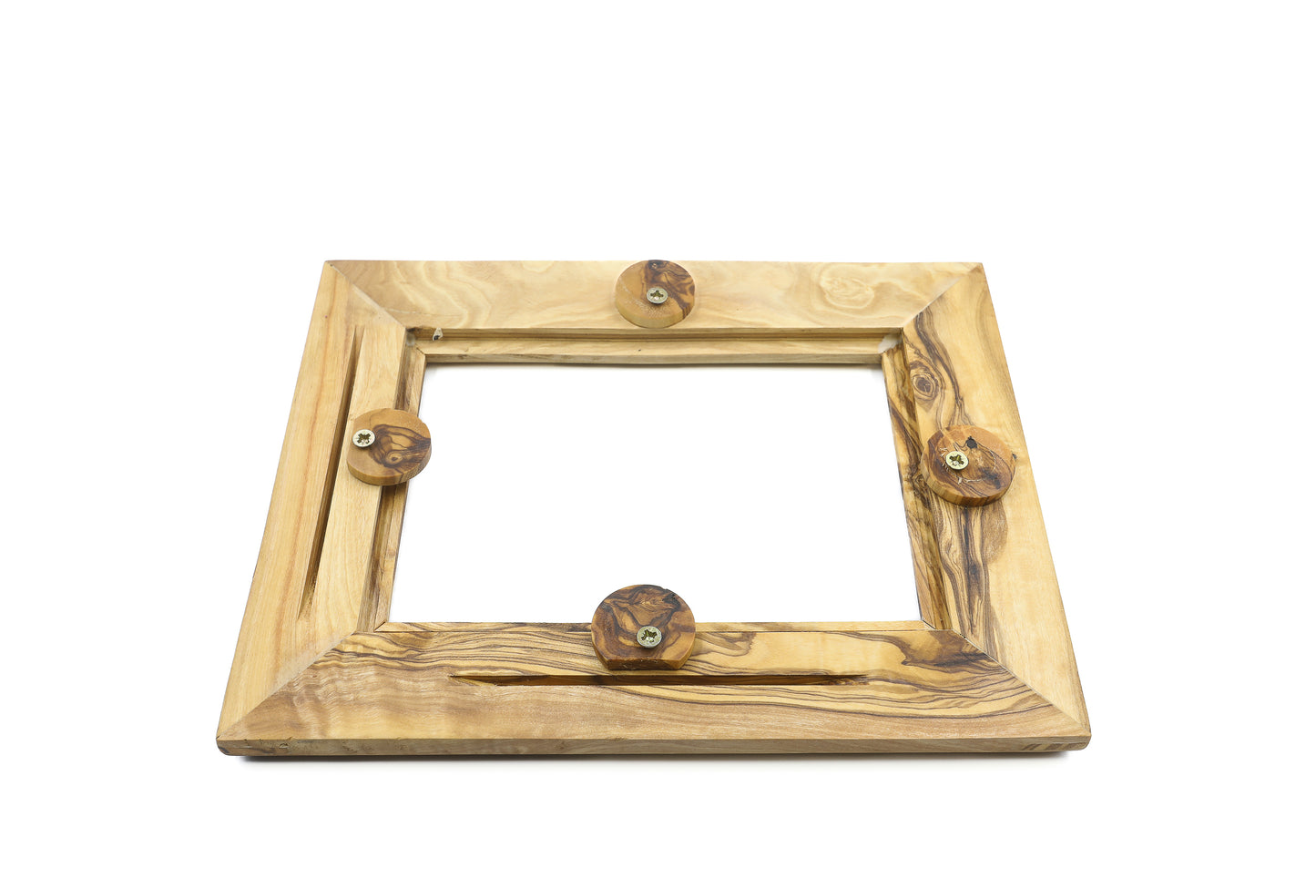Unique vintage olive wood frame for your special moments