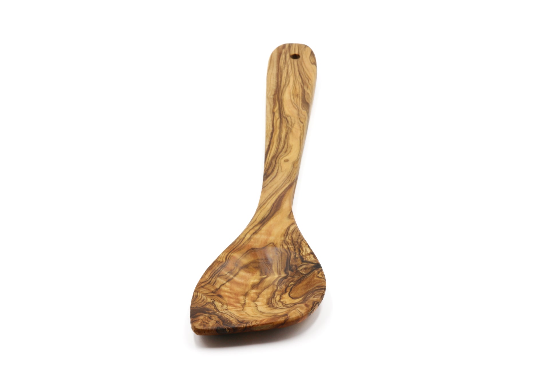 A must-have for professional chefs: olive wood stirring utensil