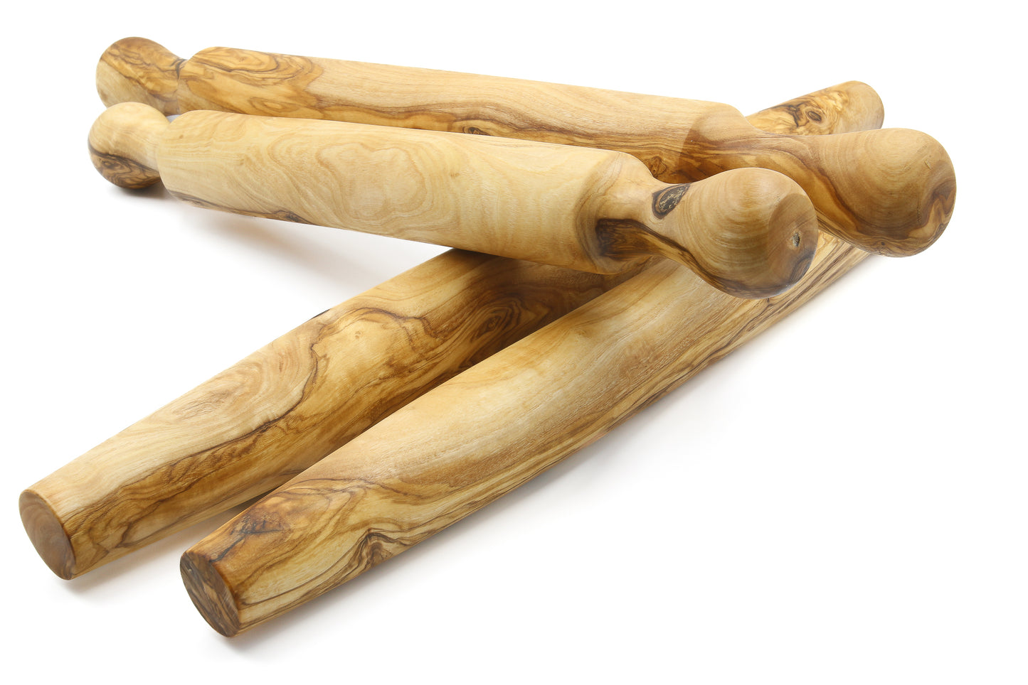 Durable and stylish olive wood rolling pin