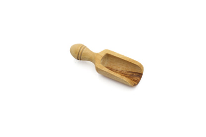 Accurate measurements with stylish olive wood scoops and spoons