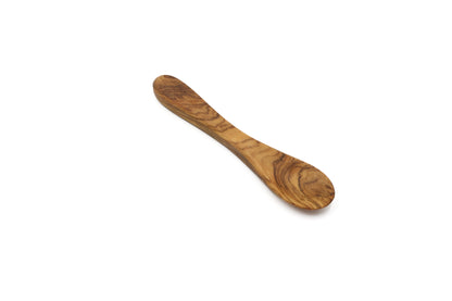 Olive wood tiny serving spoon